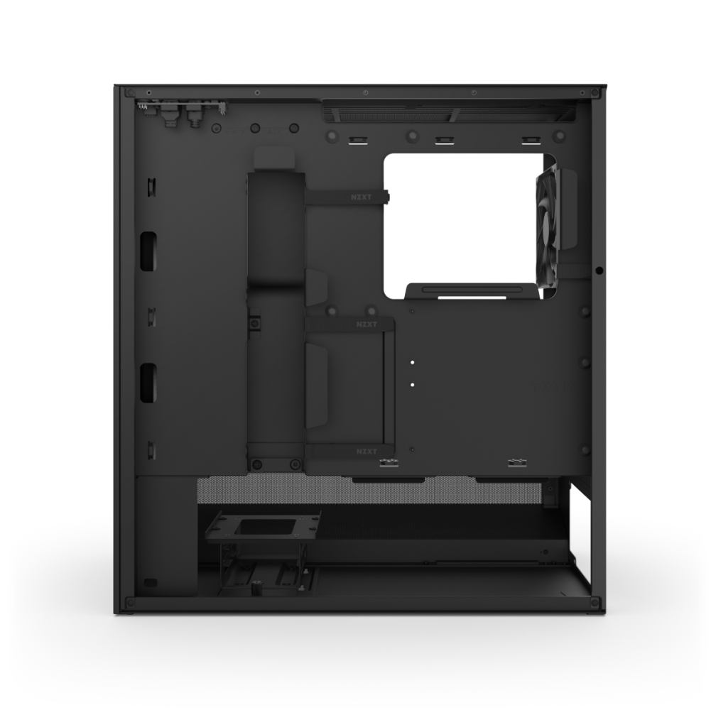 Корпус NZXT H5 Flow RGB (CC-H52FB-R1) [Midi Tower, 2 x 120 мм RGB, черный]