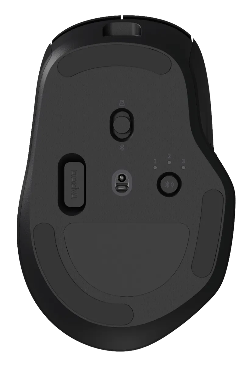Мышь Rapoo MT560 [беспроводная, светодиодная, 3200 DPI, черная]