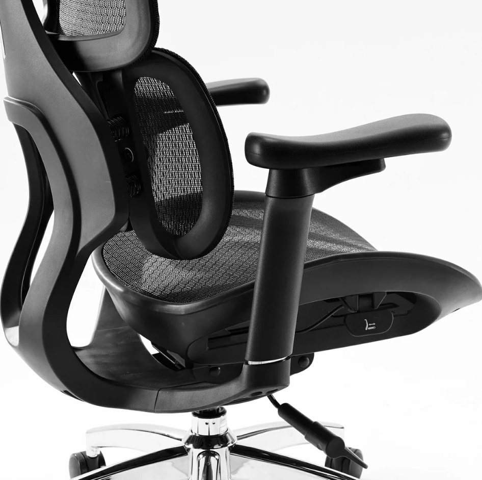 Кресло офисное компьютерное Sihoo S100-B302-JT, Черный