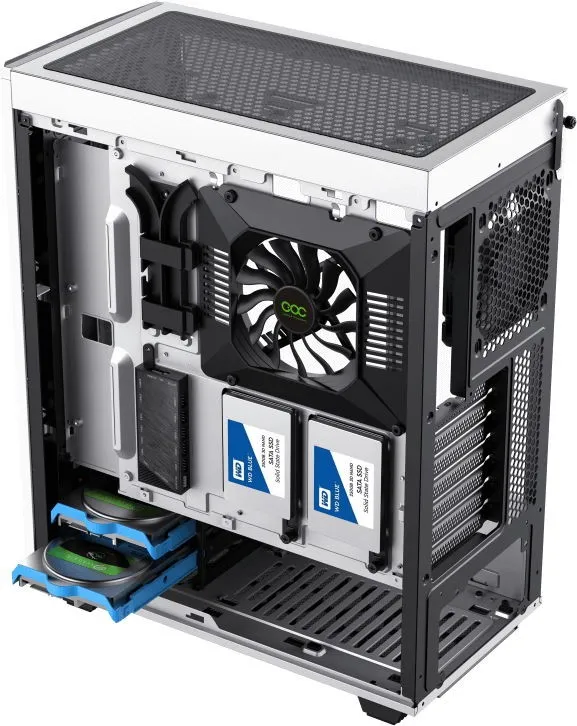 Корпус GameMax Precision 2 White (1128-8008R0013) [Midi Tower, 1 х 120 мм, белый]