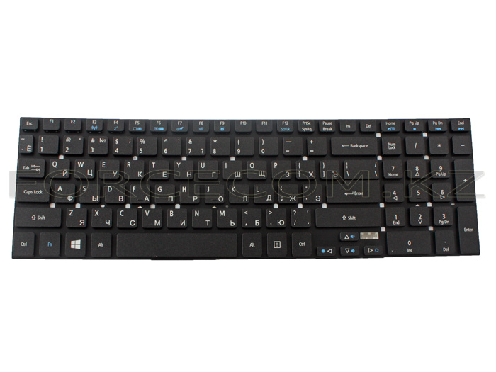 Клавиатура для ноутбука Acer Aspire 5830T, RU, черная, с подсветкой