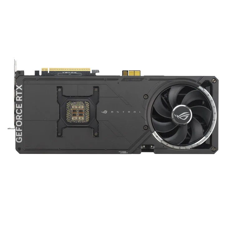 Видеокарта Asus GeForce RTX 5090 ROG Astral BTF OC Edition (ROG-ASTRAL-RTX5090-O32G-BTF-GAMING) [32 ГБ, GDDR7, 512 бит, HDMI (2 шт), DisplayPort (3 шт)]
