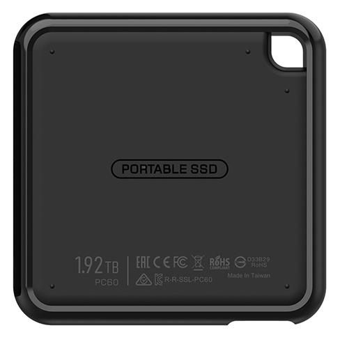 Внешний твердотельный накопитель Silicon Power PC60, SP010TBPSDPC60CK,  1 TB, Черный USB 3.2