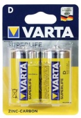 Батарейка VARTA Superlife Mono R20P/D (2 шт) - купить по цене 1 020 тг. в интернет-магазине Forcecom.kz