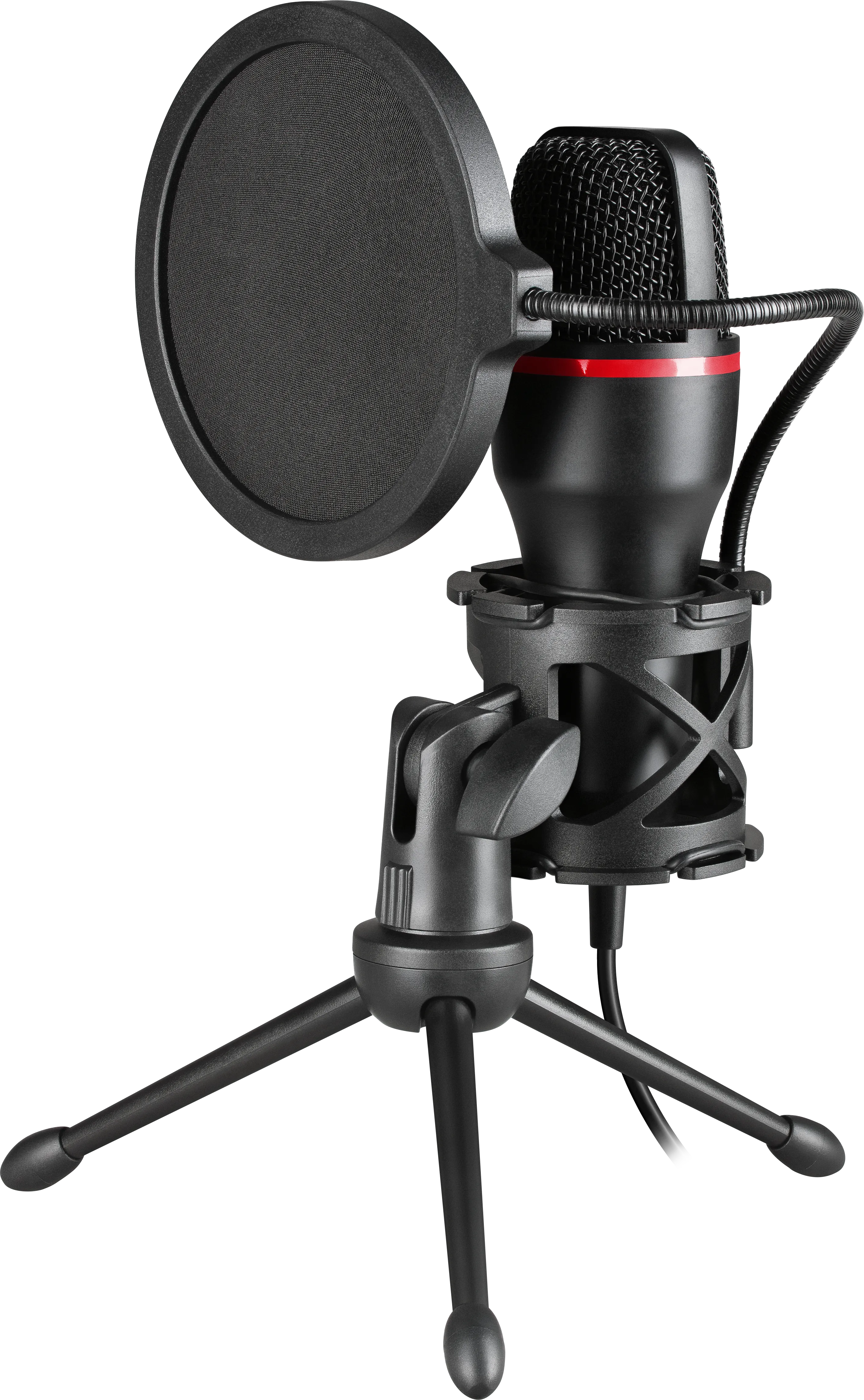 Игровой стрим микрофон Defender Forte GMC 300 3,5 мм, провод 1.5 м