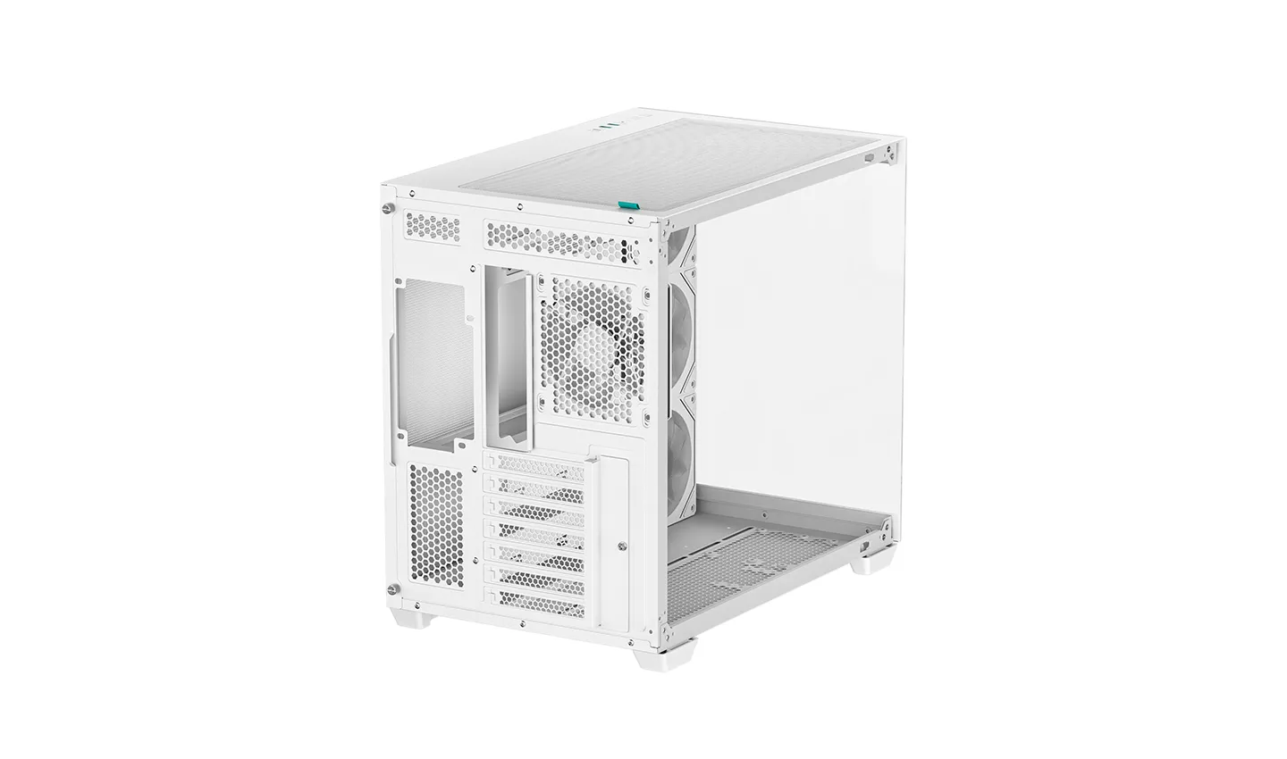 Корпус DeepCool CG530 4F WH (R-CG530-WHADA4-G-1) [Midi Tower, 4x 120 мм ARGB, белый]