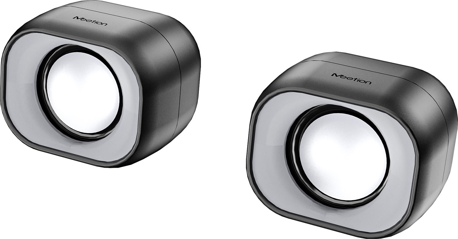 Акустическая система MeeTion MT-SP2010, USB/3.5, Черный  