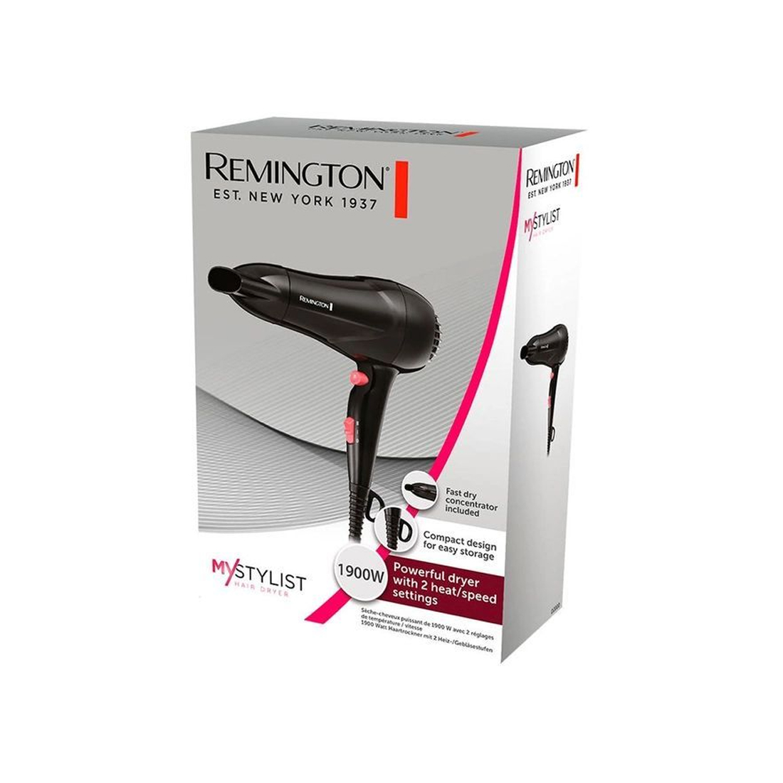 Фен Remington D2000 (45773560100) Черный