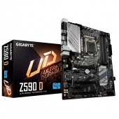 Материнская плата Gigabyte Z590 D [LGA 1200, Z590, 4xDDR 4, 2xM.2, 3xPCI-E x16, Standard-ATX]