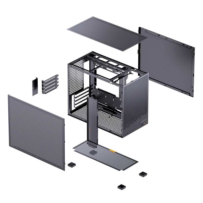 Корпус Jonsbo D32 STD MESH (D32 STD MESH Black) [Mini Tower, черный]