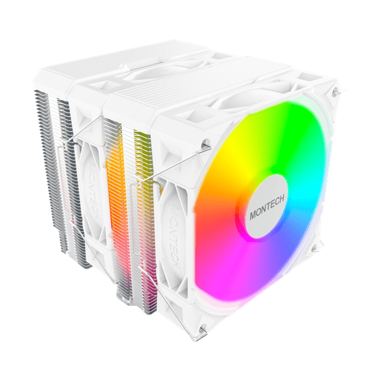 Система охлаждения Montech NX600 ARGB [120 x 120 мм, 2000 об/мин, 34.17 дБ, 4 pin]