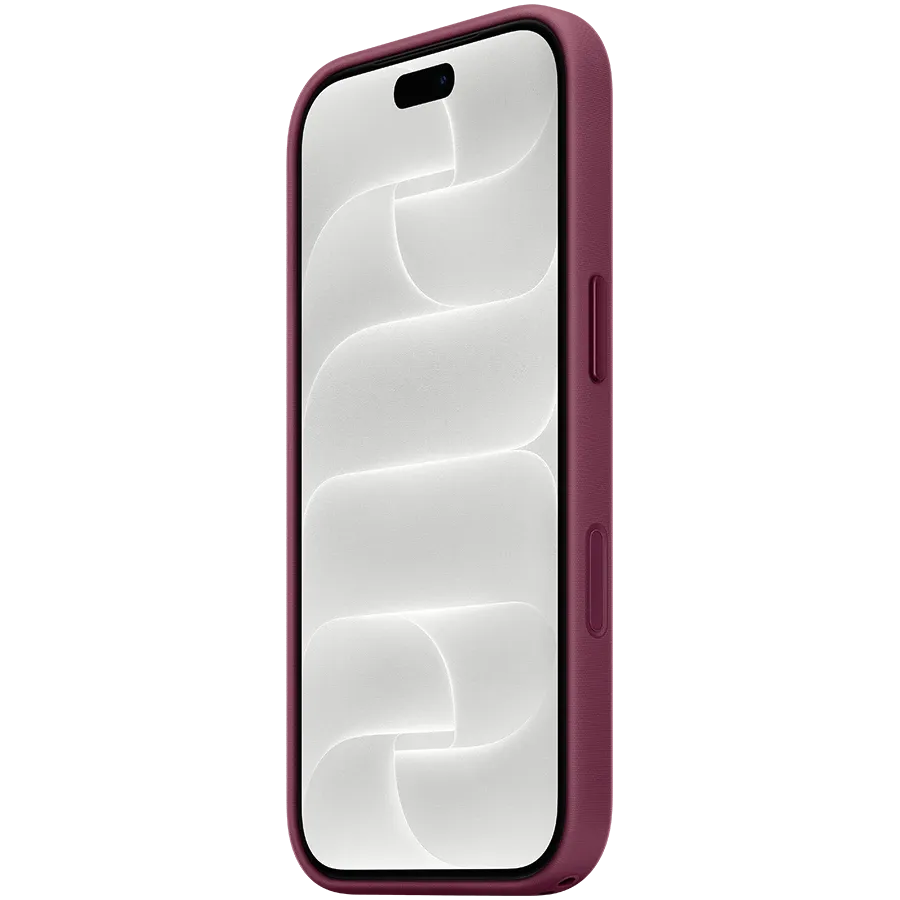Чехол TechWoven для iPhone 18 Pro с MagSafe - Mulberry, модель A3703 (MKD24ZM/A) бордовый