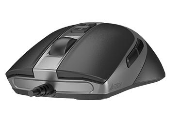 Мышь A4Tech Fstyler FM50S Plus [проводная, светодиодная, 4000 DPI, 1000 Гц, черная]