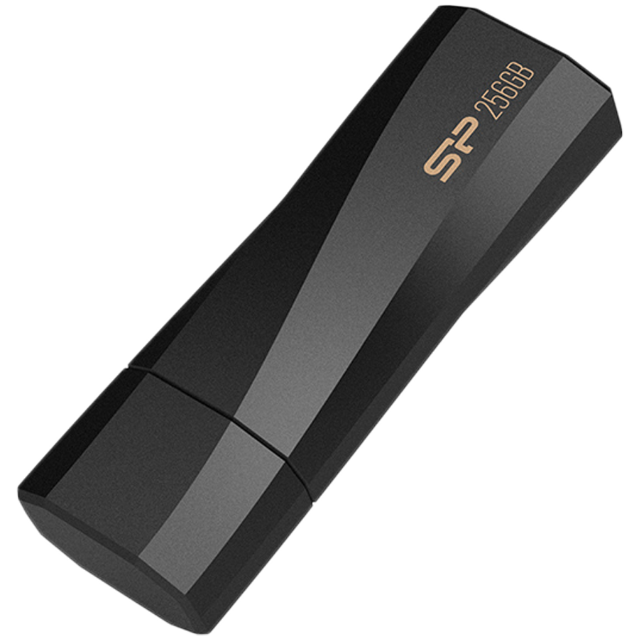 USB Флеш Silicon Power Blaze - B07 256ГБ (SP256GBUF3B07V1K) USB 3.2 Gen 1, Черный
