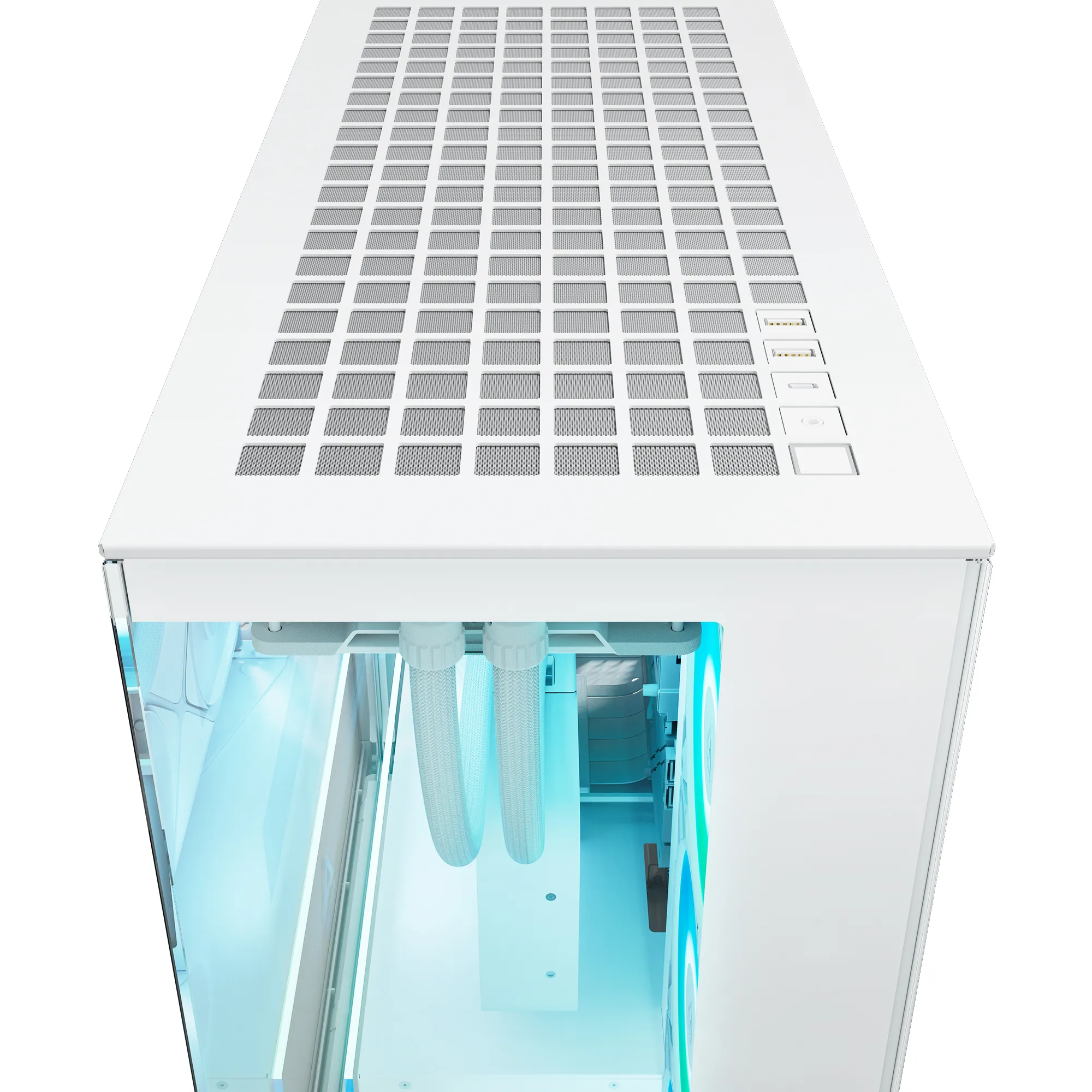 Корпус Arctic Xtender VG White(Clear Glass) (ACPCC00017A) [Full Tower, 2×120 мм + 3×140 мм A-RGB, Белый]