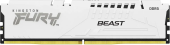 Оперативная память Kingston FURY Beast White (KF556C40BW-16) [16 ГБ, DDR 5, 5600 МГц, 1.25 В]