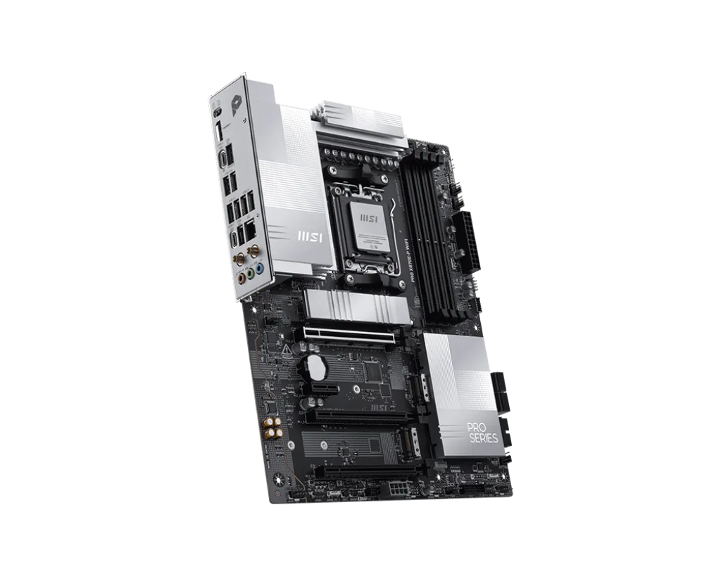 Материнская плата MSI PRO X870E-P WIFI [AM5, AMD X870E, 4xDDR 5, 3xM.2, 3xPCI-E x16, Standard-ATX]