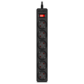 Сетевой фильтр SVEN SF-06E-16 1,8 m (6 sockets) . черный