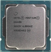 Процессор Intel Pentium Gold G6400 [LGA 1200, 2 x 4000 МГц, TDP 58 Вт, OEM]