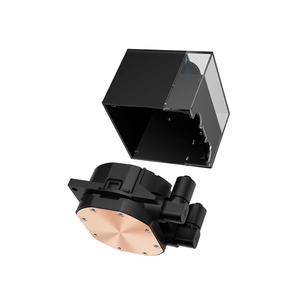 Система охлаждения PCCooler DS360 ARGB Display [120 мм, 2500 об/мин, 40 дБ, 4 pin]