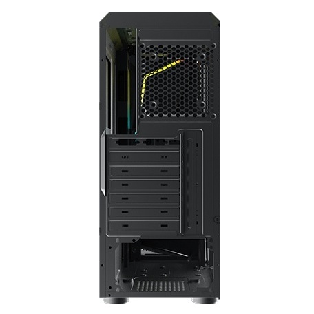 Корпус Wintek Crystal D533-B TG [Midi Tower, 1 x 120 мм, Черный]