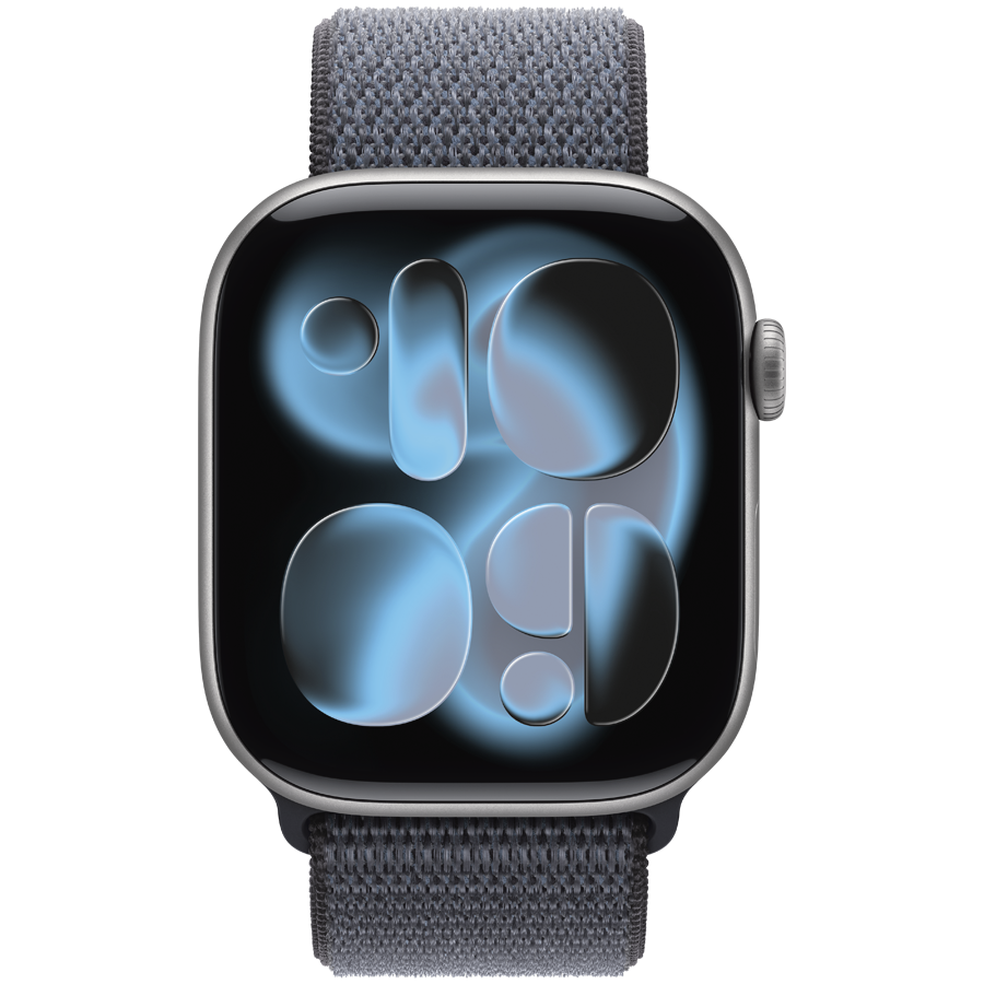 46mm Anchor Blue Sport Loop (MFFH4ZM/A) серый
