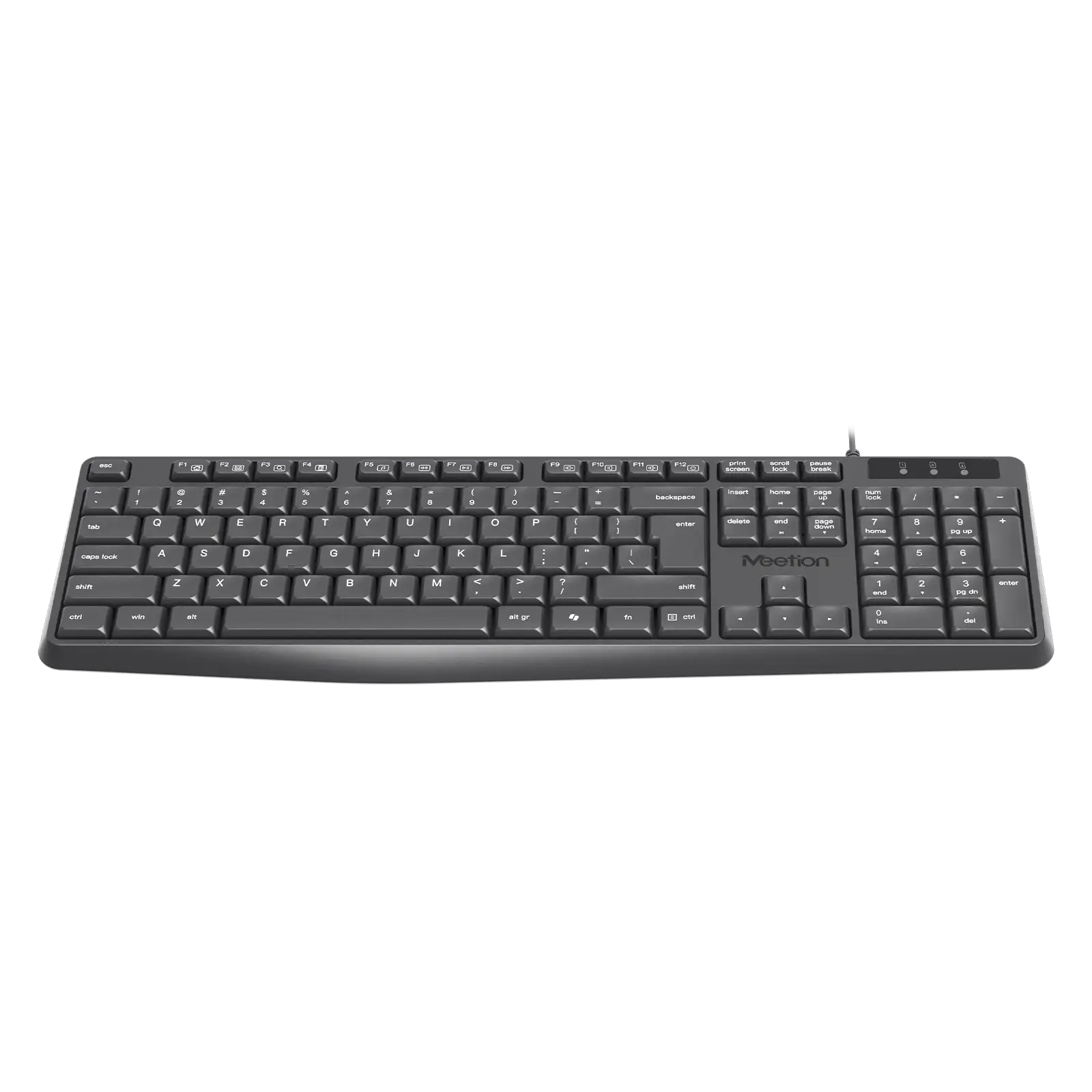 Клавиатура+мышь MeeTion C235 (C235 Black) [мембранная, проводная, черная]