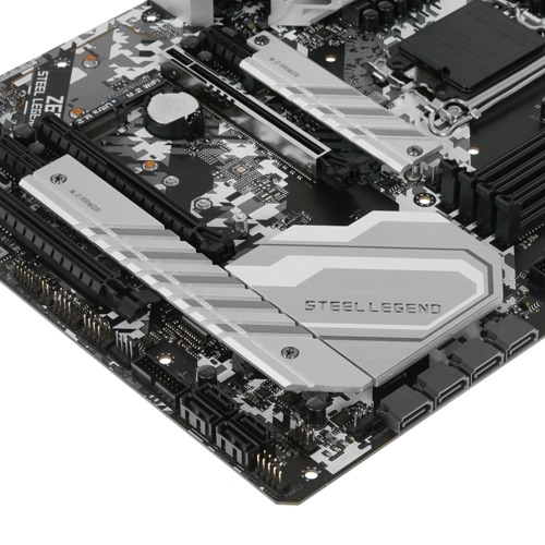 Материнская плата ASRock Z690 STEEL LEGEND [LGA 1700, Intel Z690, 4xDDR 4, 3xM.2, 3xPCI-E x16, Standard-ATX]