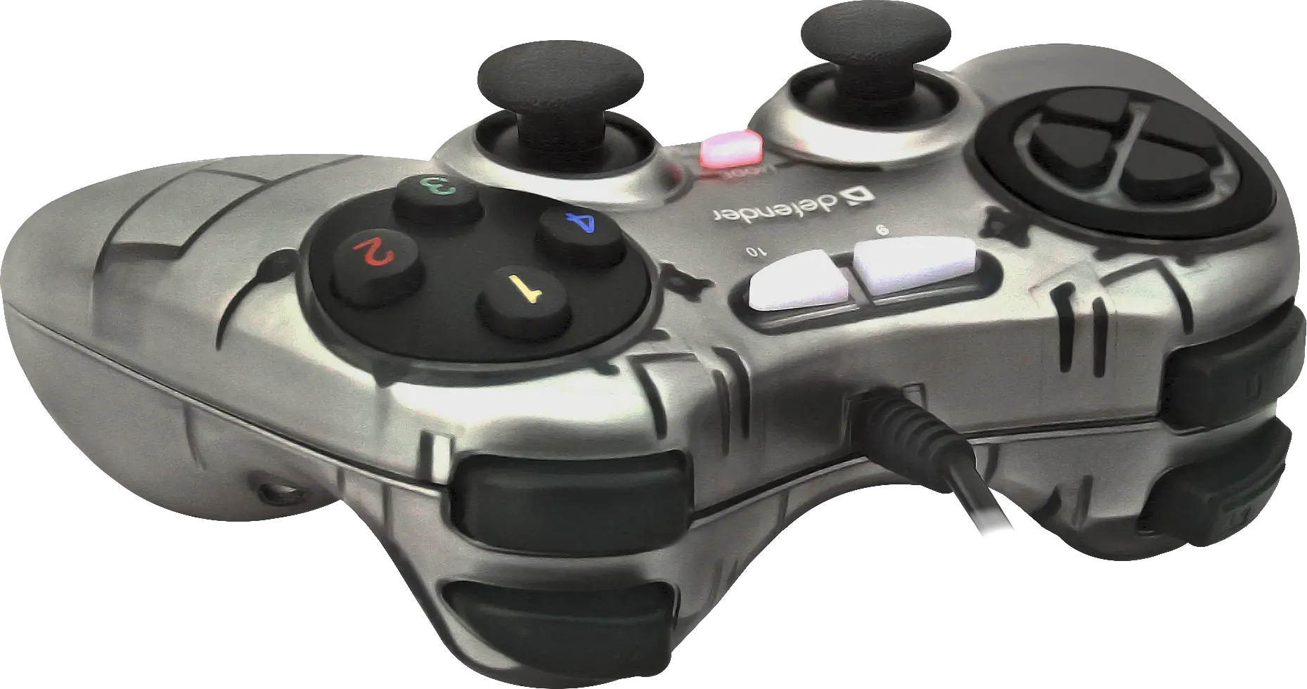 Геймпад проводной Defender Zoom (64244) USB Xinput, 10 кнопок, 2 стика