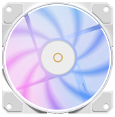 Вентилятор для корпуса Ocypus Beta F12 WH ARGB REVERSE BLADE [120 x 120 мм, 1600 об/мин, 56 CFM, 29 дБ, PWM]