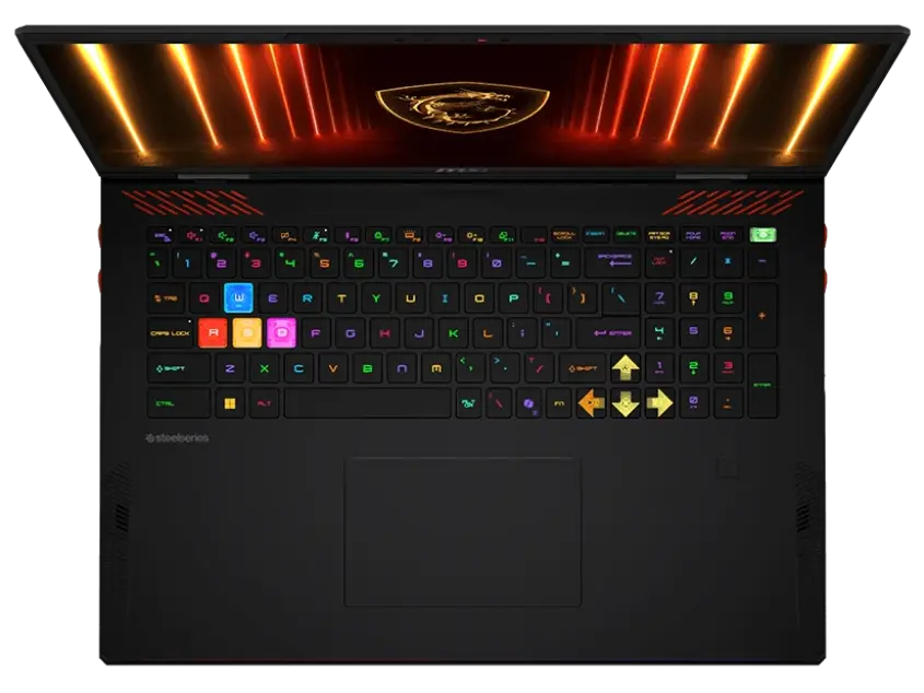 Ноутбук MSI Raider 18 HX AI A2XWJG-651KZ (9S7-182462-651) [18" UHD+, Ultra 9 285HX, 64 ГБ ОЗУ, 2 ТБ SSD,  RTX 5090, Windows 11]