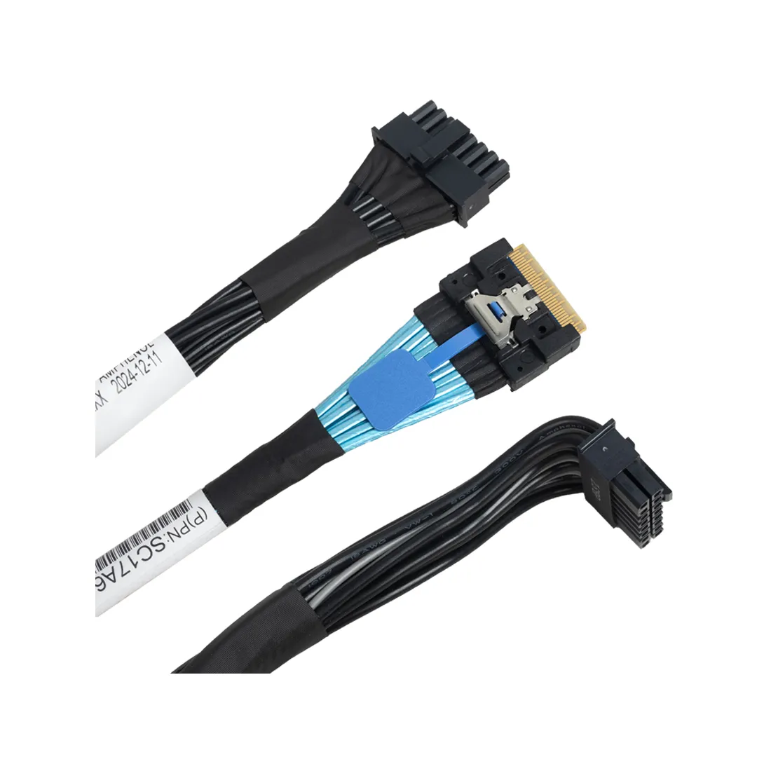 Комплект интерфейсных кабелей Lenovo ThinkSystem SR650 V2 2.5" Chassis Front BP1 SAS/SATA Cable Kit