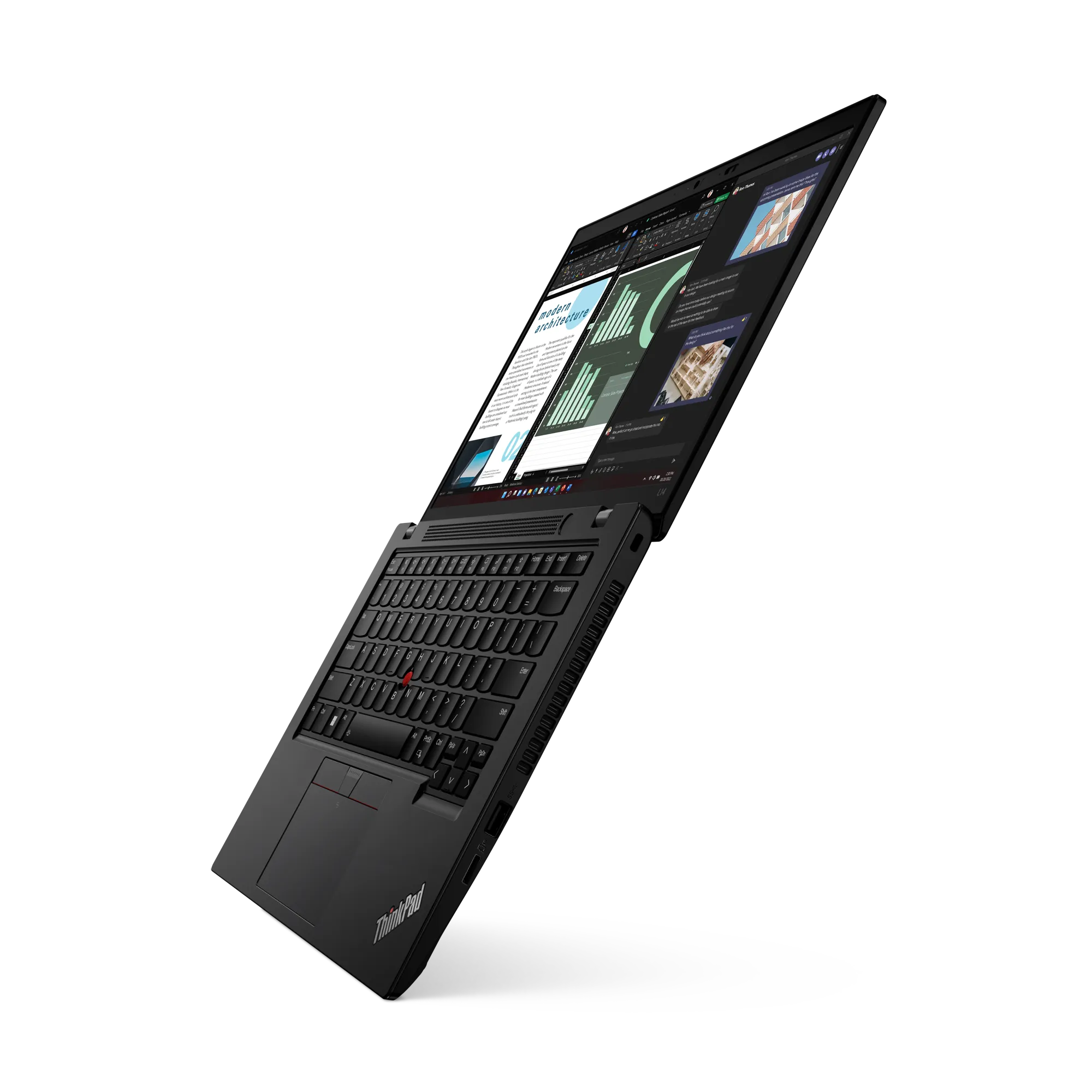 Ноутбук Lenovo ThinkPad L14 Gen 4 (21H1007BRT) [14" Full HD, Core i5-1335u, 16 ГБ ОЗУ, 512 ГБ SSD, DOS]
