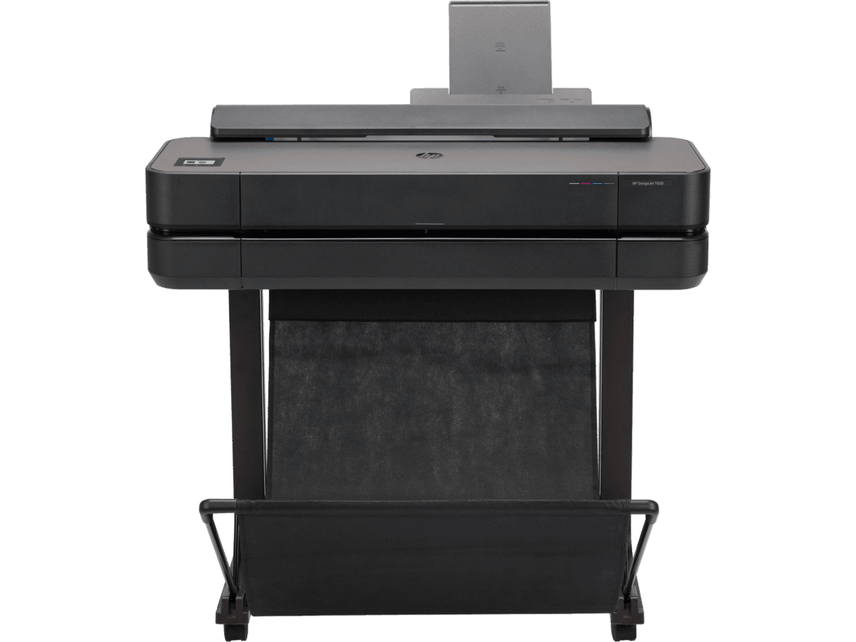 Принтер HP Europe DesignJet T650 24 (5HB08D#B19) [A1, струйный, цветной, Wi-Fi, Ethernet (RJ-45), USB]