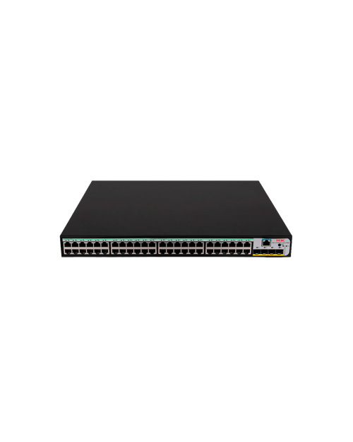 Коммутатор H3C S1850V2-52X-PWR L2 Ethernet Switch with 48*10/100/1000BASE-T PoE+ Ports and 4*1G/10G BASE-X SFP Plus Ports,(AC) - купить в интернет-магазине Forcecom.kz Коммутатор H3C S1850V2-52X-PWR L2 Ethernet Switch with 48*10/100/1000BASE-T PoE+ Ports and 4*1G/10G BASE-X SFP Plus Ports,(AC)