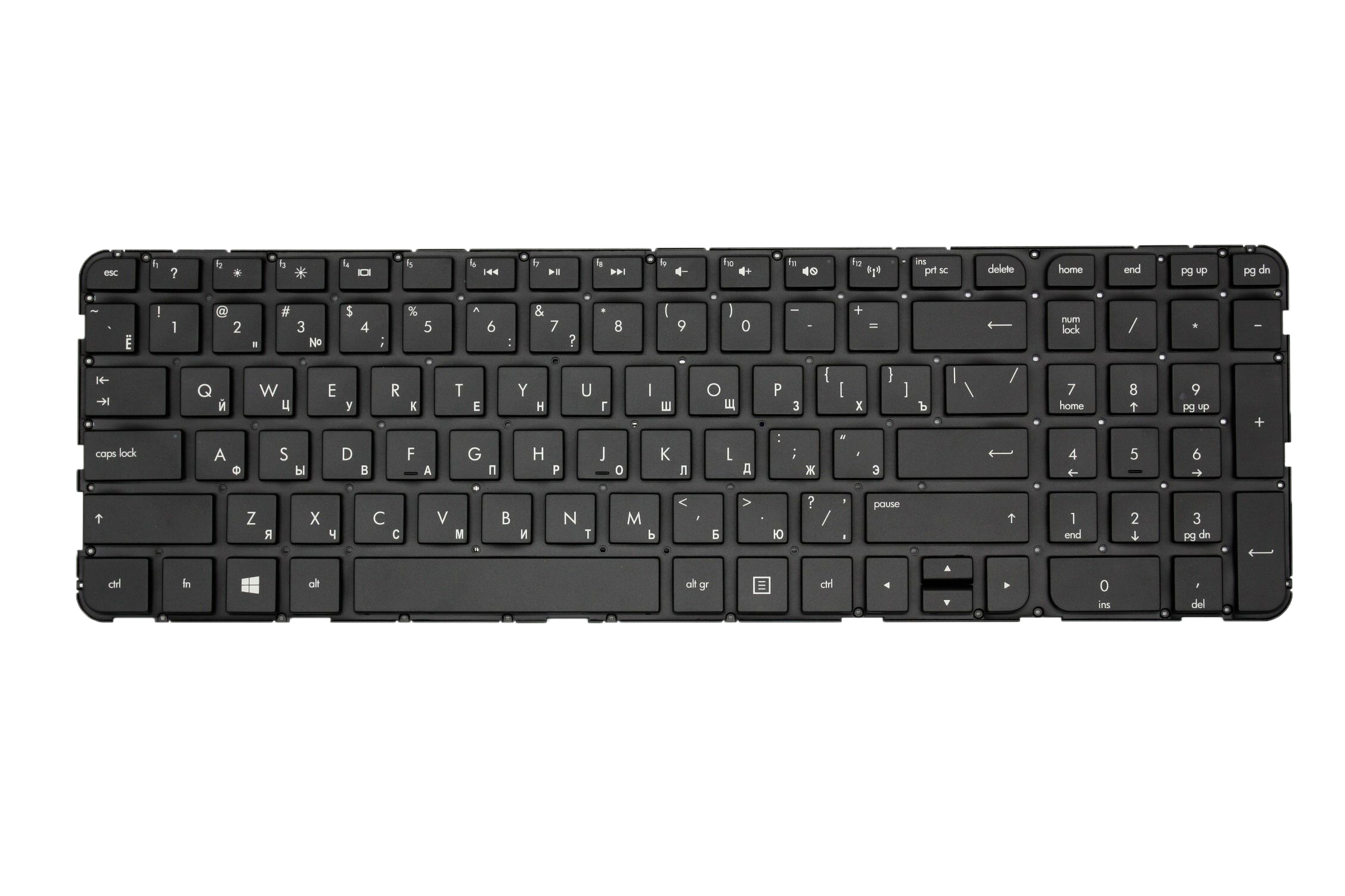 Клавиатура для ноутбука HP Pavilion DV6-7000, RU, черная