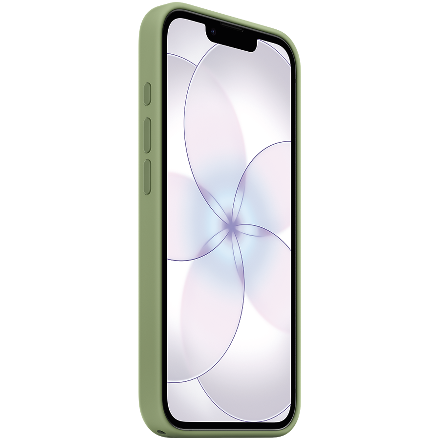 iPhone 17e Silicone Case with MagSafe - Light Moss,Model A3646