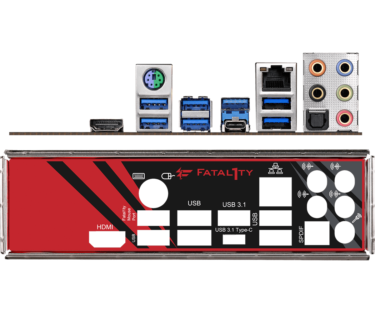 Материнская плата ASRock X470 GAMING K4 [AM4, AMD X470, 4xDDR 4, 2xM.2, 2xPCI-E x16, Standard-ATX]