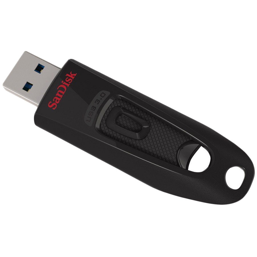 USB Флеш SanDisk Ultra (SDCZ48-064G-U46) 64ГБ, USB 3.0, Чтение 130Мб/с 