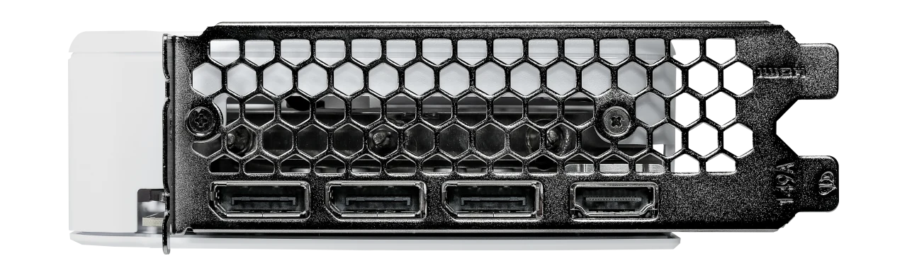 Видеокарта Gigabyte RTX5060Ti WHITE OC 16GB (NE7506TU19T1-GB2061M) [16 ГБ, GDDR7, 128 бит, HDMI, DisplayPort (3 шт)]