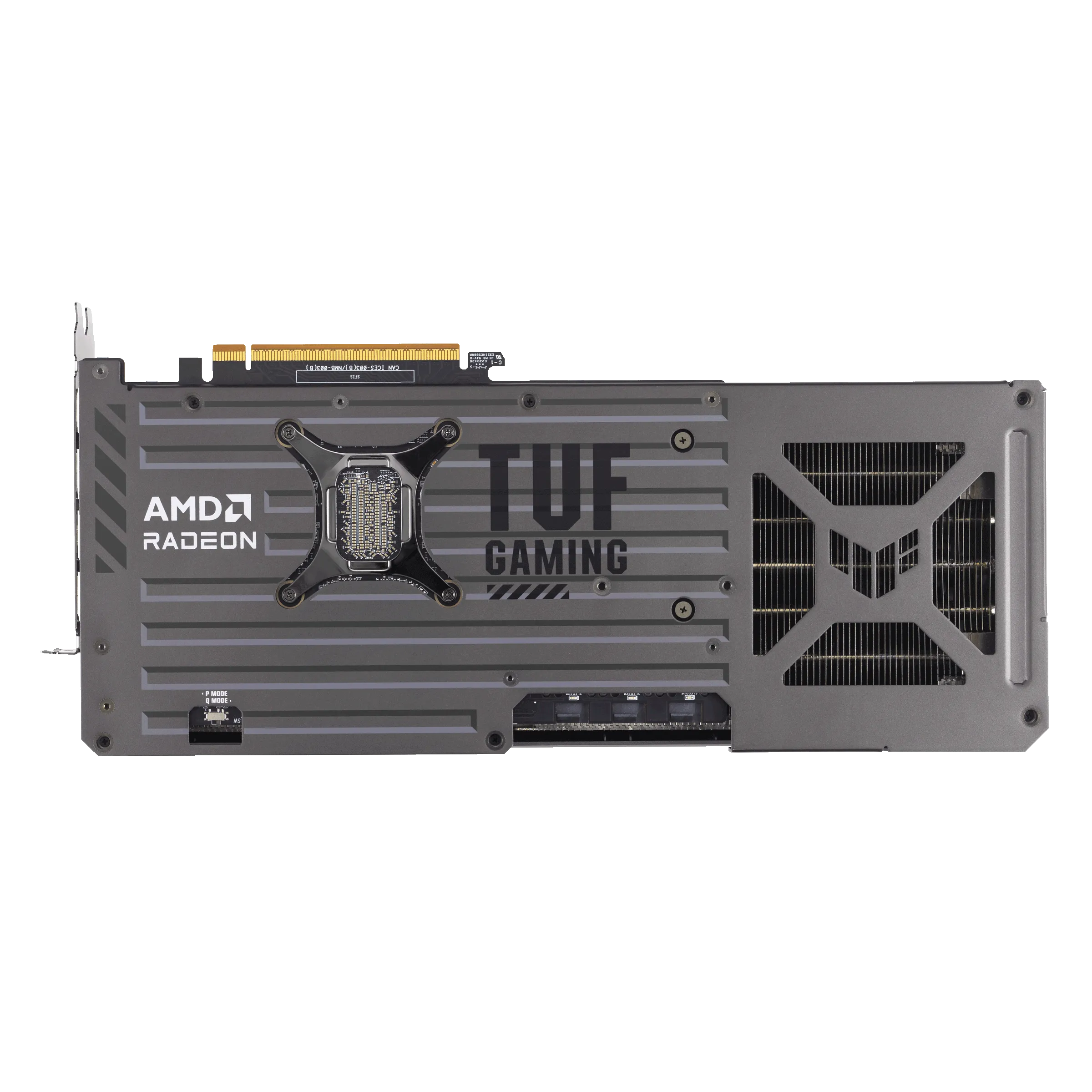 Видеокарта Asus TUF Gaming Radeon RX 9070 XT OC Edition 16GB GDDR6 (TUF-RX9070XT-O16G-GAMING) [16 ГБ, GDDR6, 256 бит, HDMI (2 шт), DisplayPort (2 шт)]