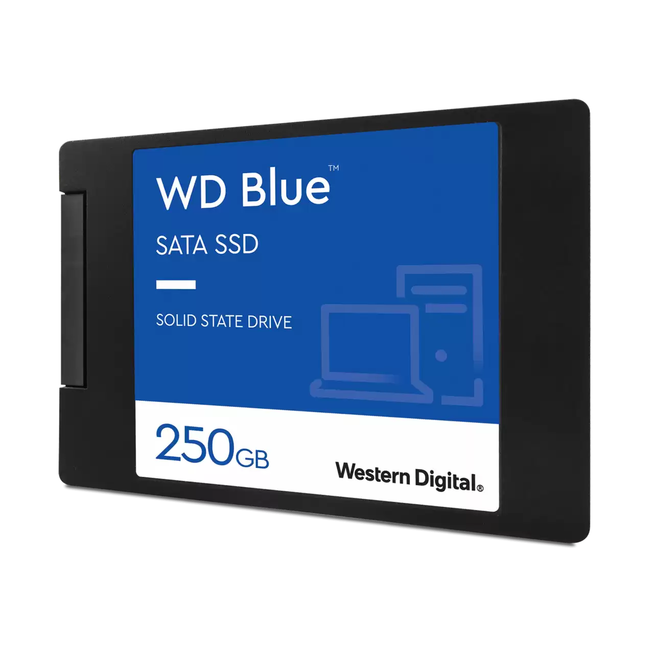 SSD-накопитель Western Digital BLUE (WDS500G2B0A) [500 ГБ, 2.5", SATA III, 560/530 МБ/с]