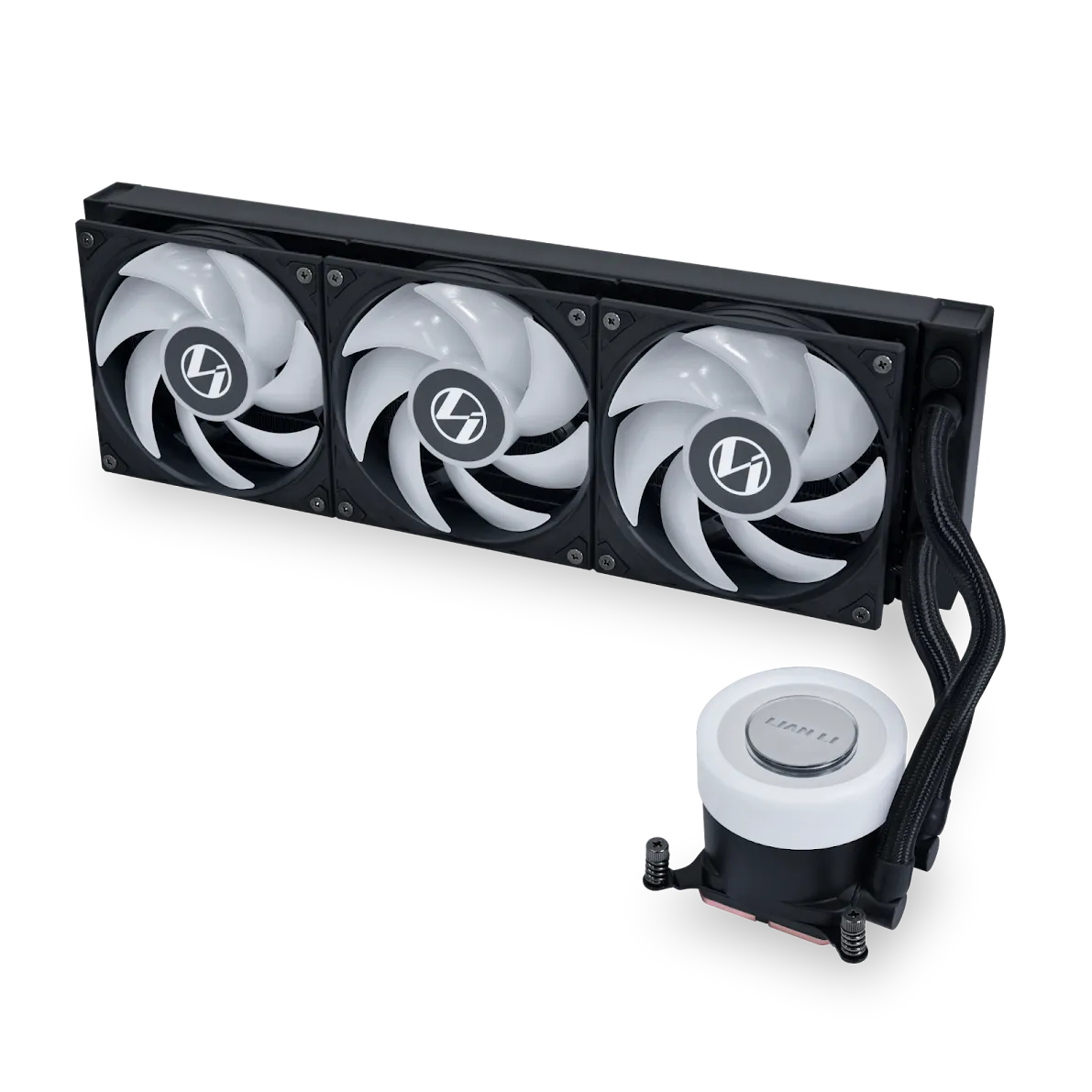 Система охлаждения Lian Li GALAHAD II LITE 360 RGB BLACK [120 мм, 2500 об/мин, 34.8 дБ, 4 pin]