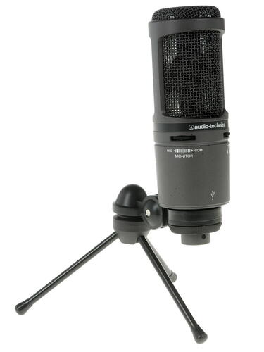 Микрофон Audio-Technica AT2020USB+ Microphone 20-20000Hz, USB power, 3.1m cable, tripod