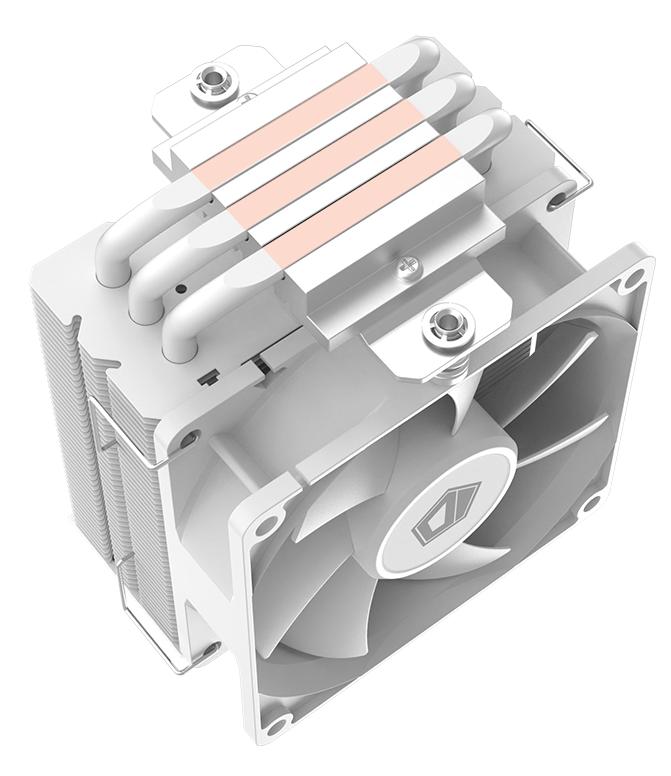 Система охлаждения ID-Cooling SE-903-XT White [92 мм, 2200 об/мин, 25.8 дБ, 4 pin]