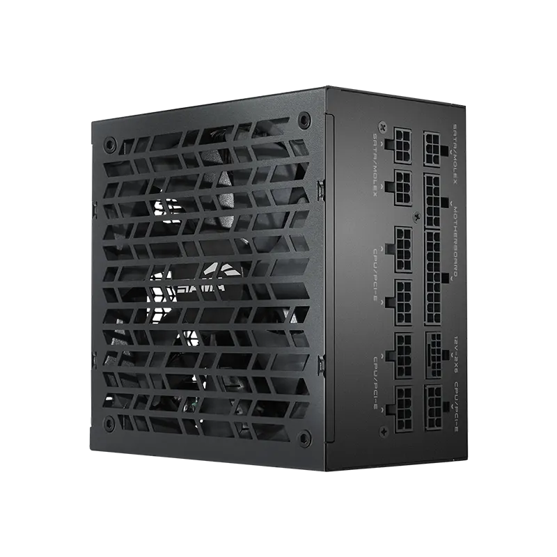 Блок питания Sama G850 Black [850 Вт, 80 PLUS Gold, 6x SATA, 1 x 16 pin (12VHPWR), 3 x 6+2 pin PCIe, 2x 4+4 pin CPU, ATX]