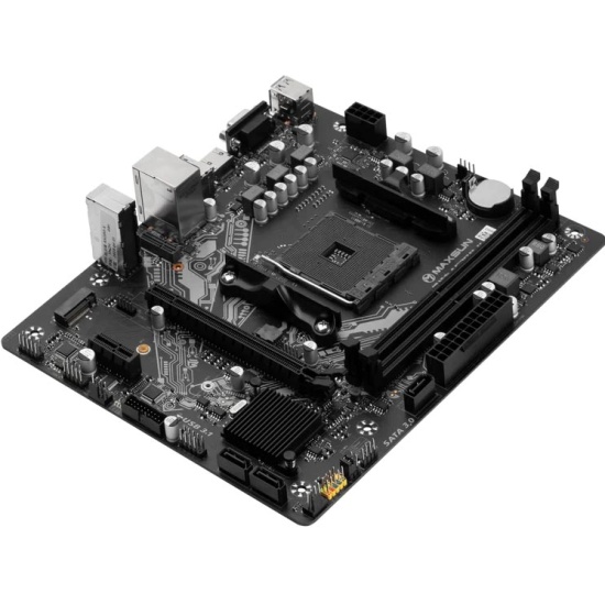 Материнская плата Maxsun Challenger A520M-K [AM4, AMD A520, 2xDDR 4, 1xM.2, 1xPCI-E x16, Micro-ATX]