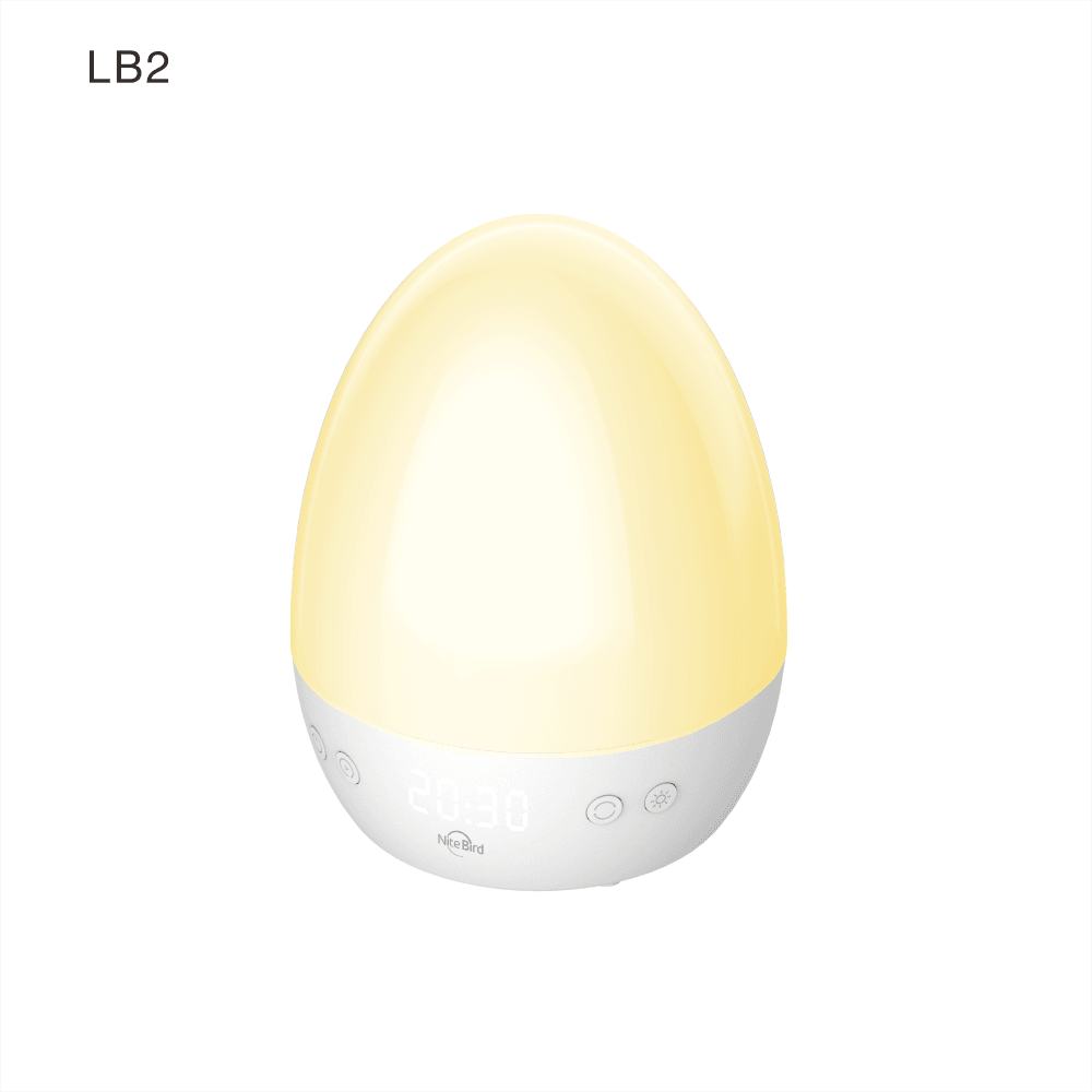 Часы-ночник с будильником Nitebird Baby Night Light (LB2)