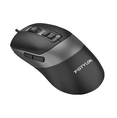 Мышь A4Tech Fstyler FM50S Plus [проводная, светодиодная, 4000 DPI, 1000 Гц, черная]