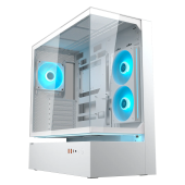 Корпус Cougar CFV235 WH (382DA40.0002) [Midi Tower, 3 x 120 мм ARGB, белый]